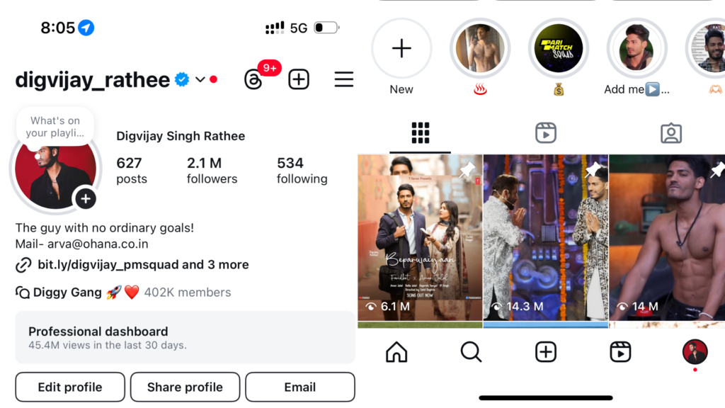 2M Instagram Followers