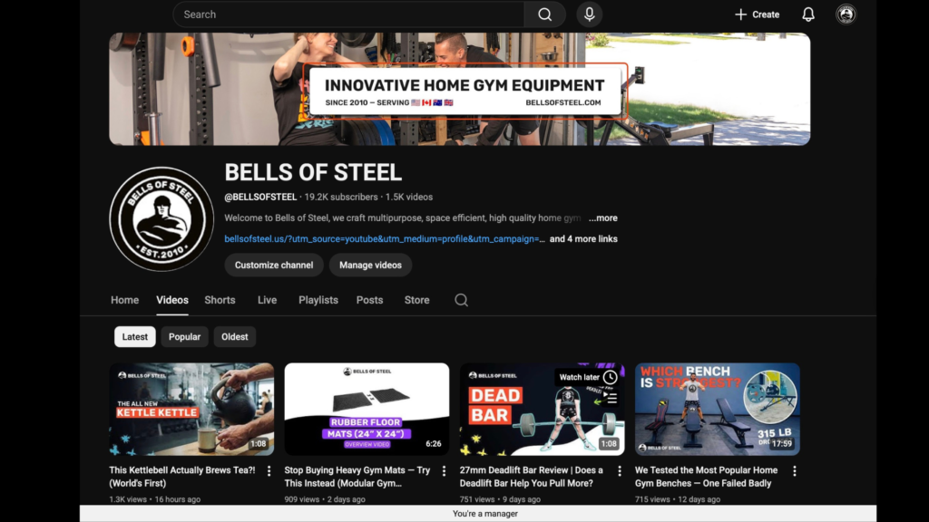 Bells of Steel YouTube